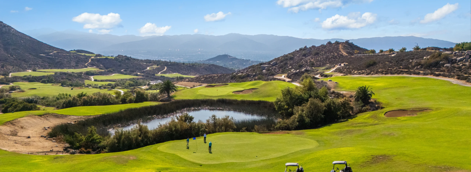 Pond on Hidden Valley golf course